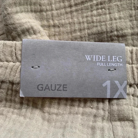 Soft Surroundings Gauze Wide Leg Pants - Picture 5 of 10